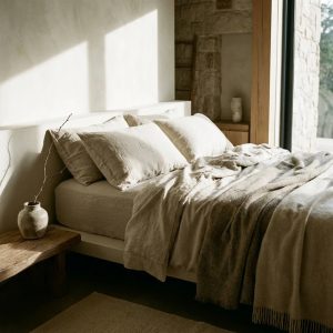 Water-Washed Linen Bedding Set